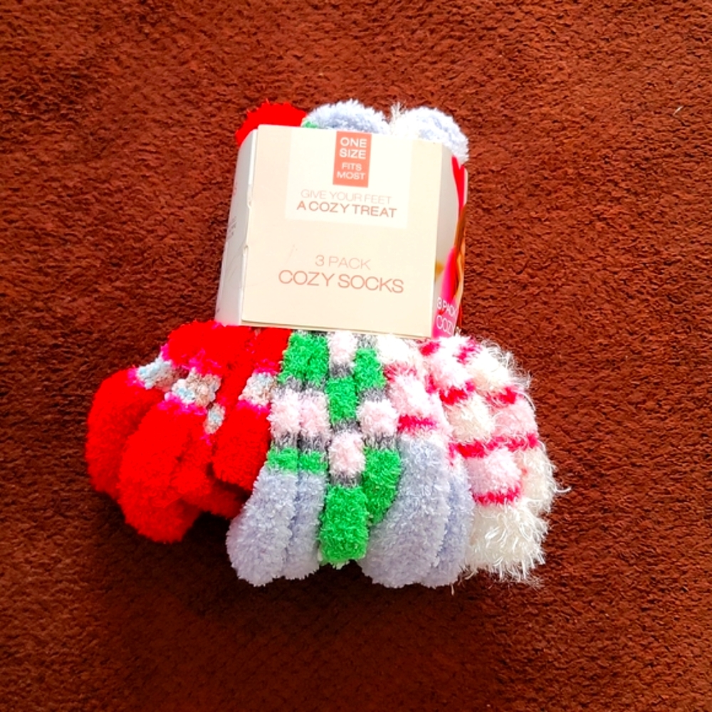 COZY SOCKS 3-Pack